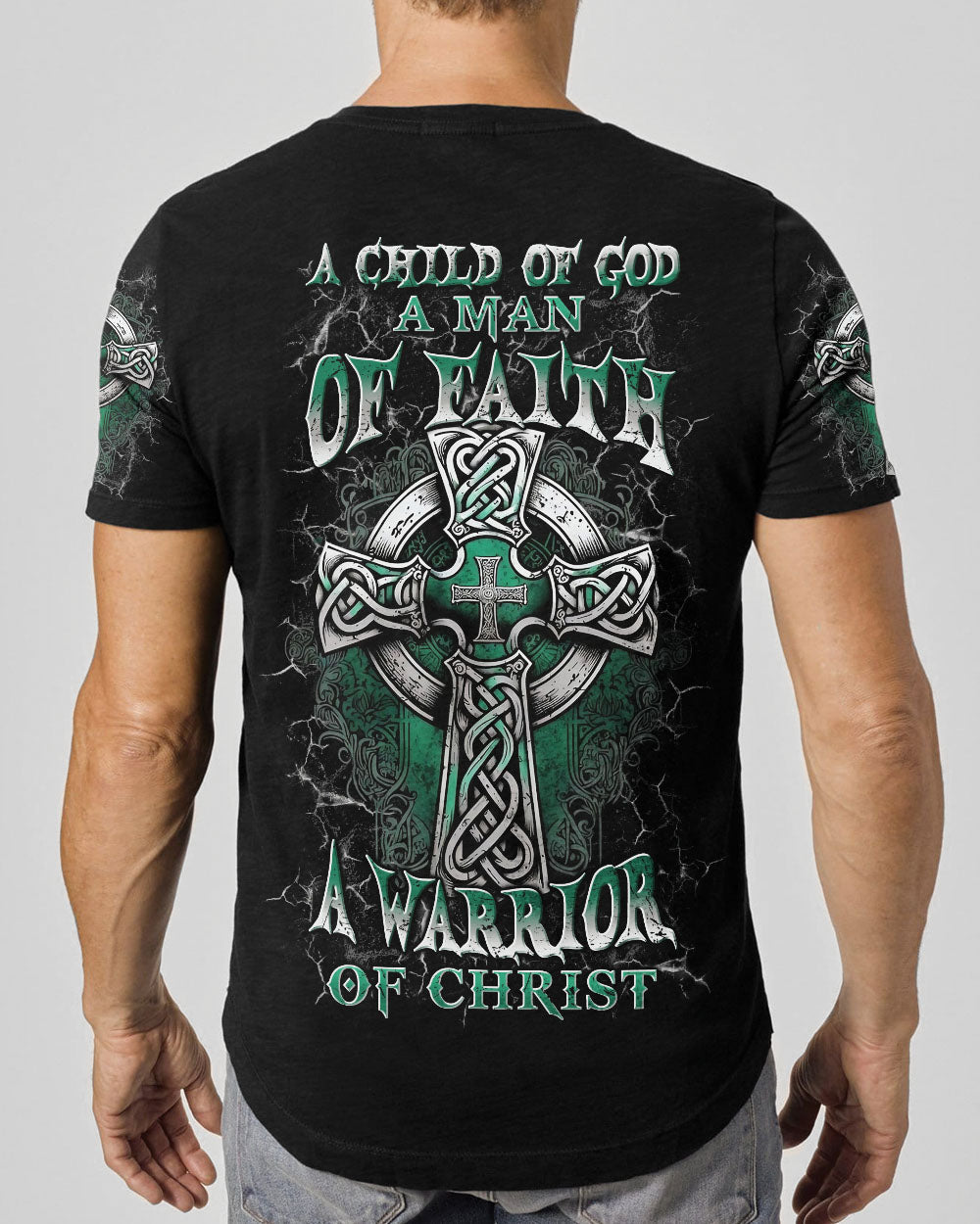 A Warrior Of Christ Men's All Over Print Shirt - Yhln0904253