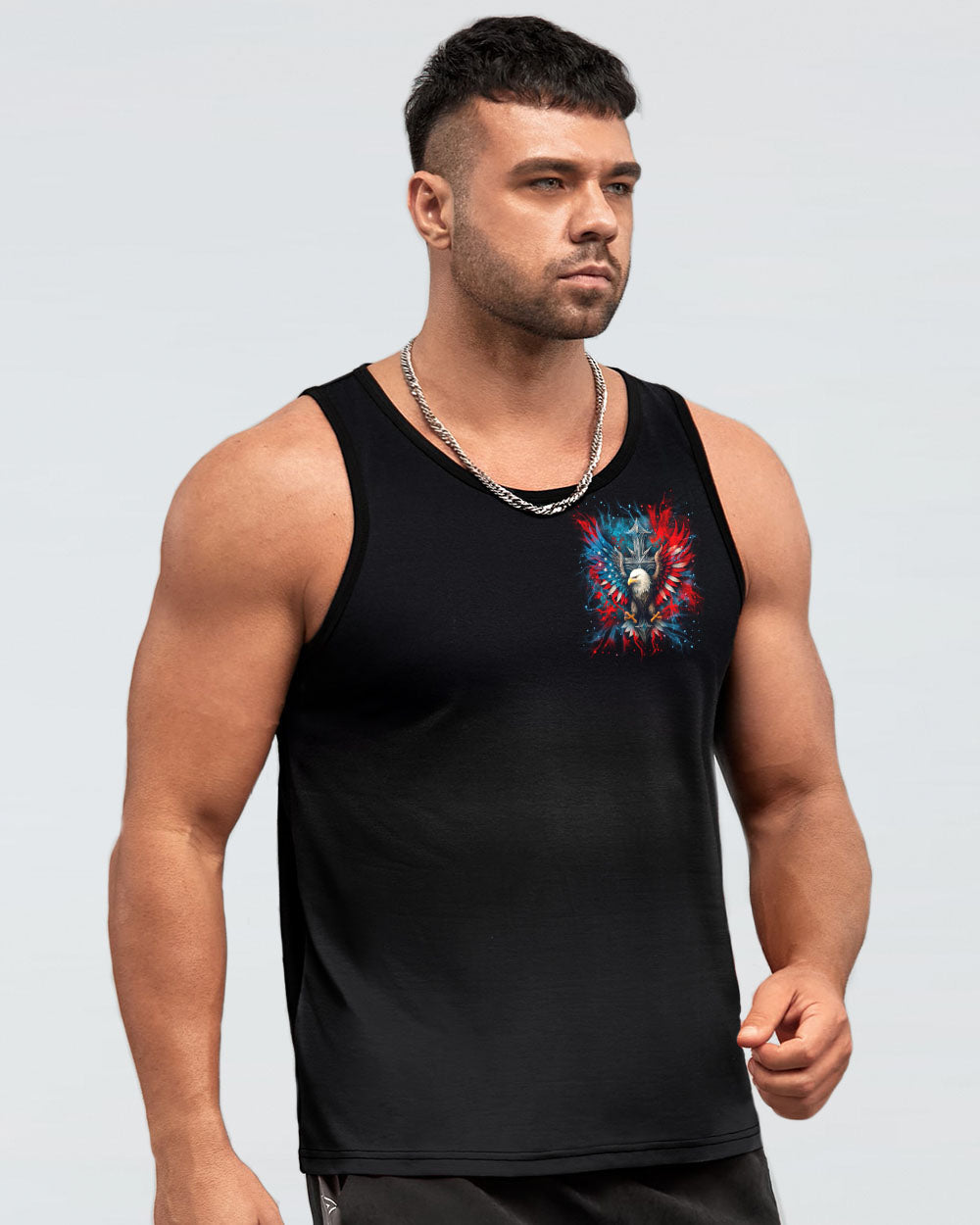 One Nation Under God Warrior Men's All Over Print Shirt - Yhln1006252