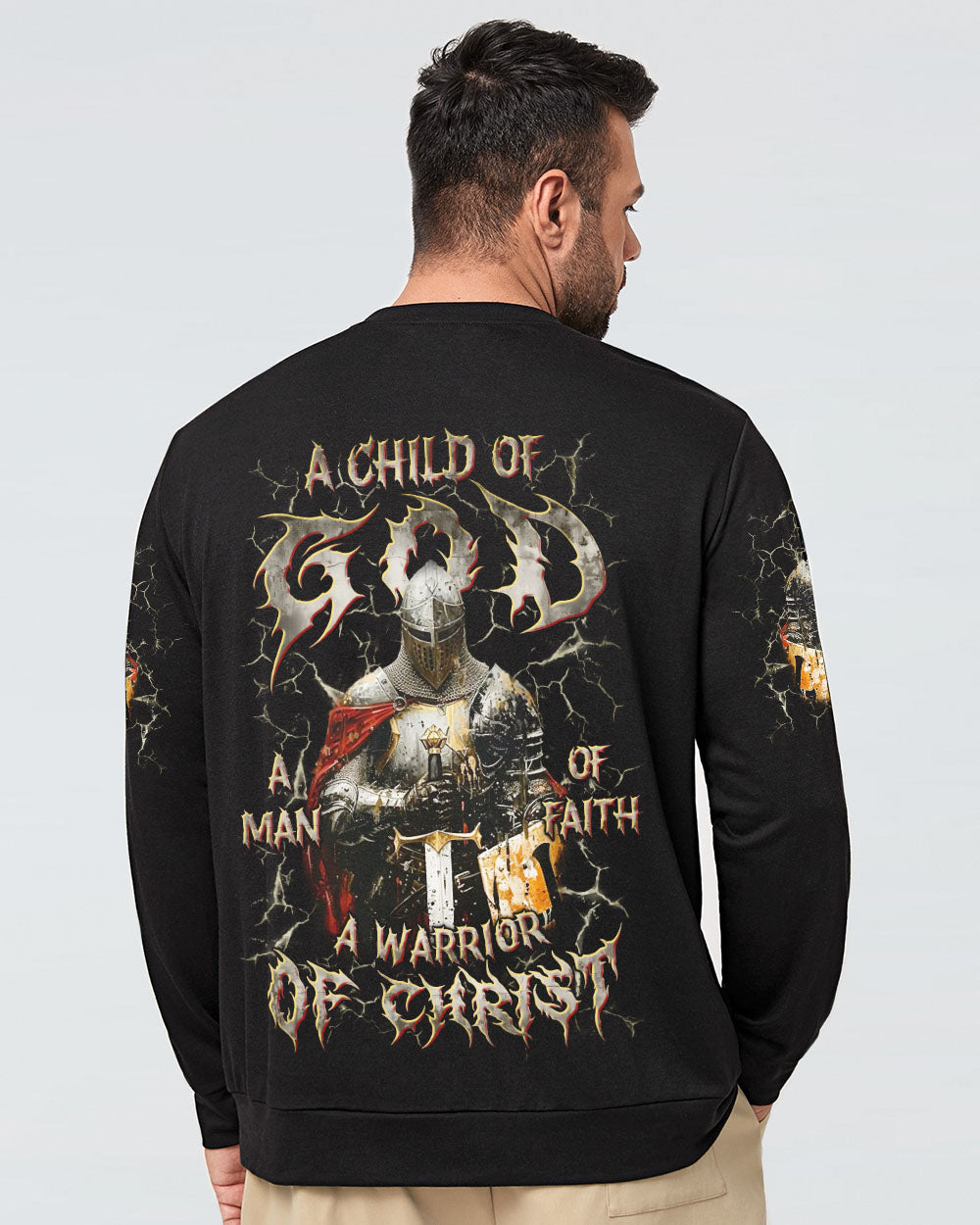 A Warrior Of Christ Men's All Over Print Shirt - Yhln1203253