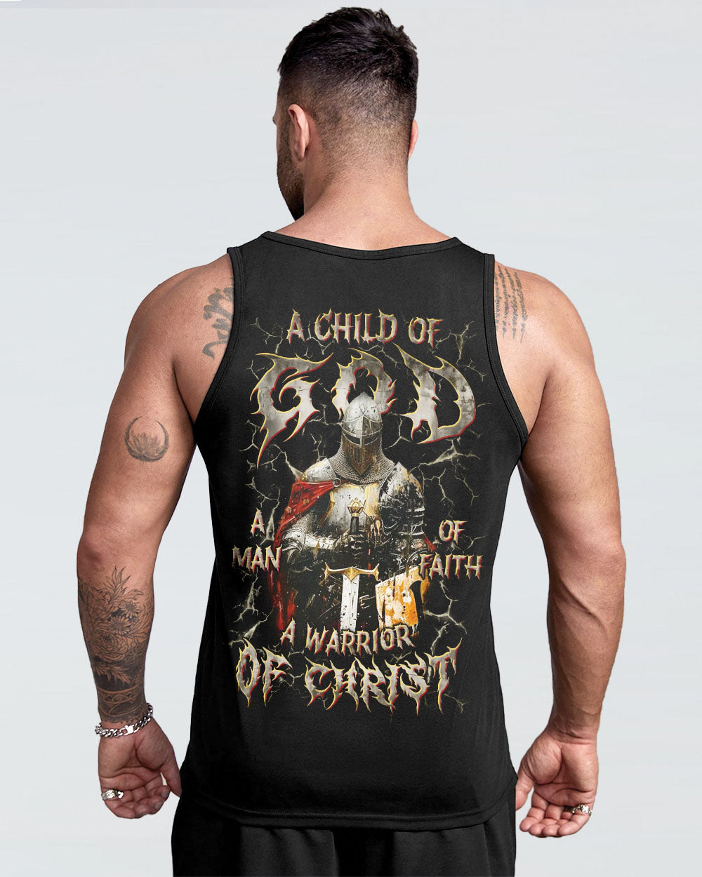 A Warrior Of Christ Men's All Over Print Shirt - Yhln1203253