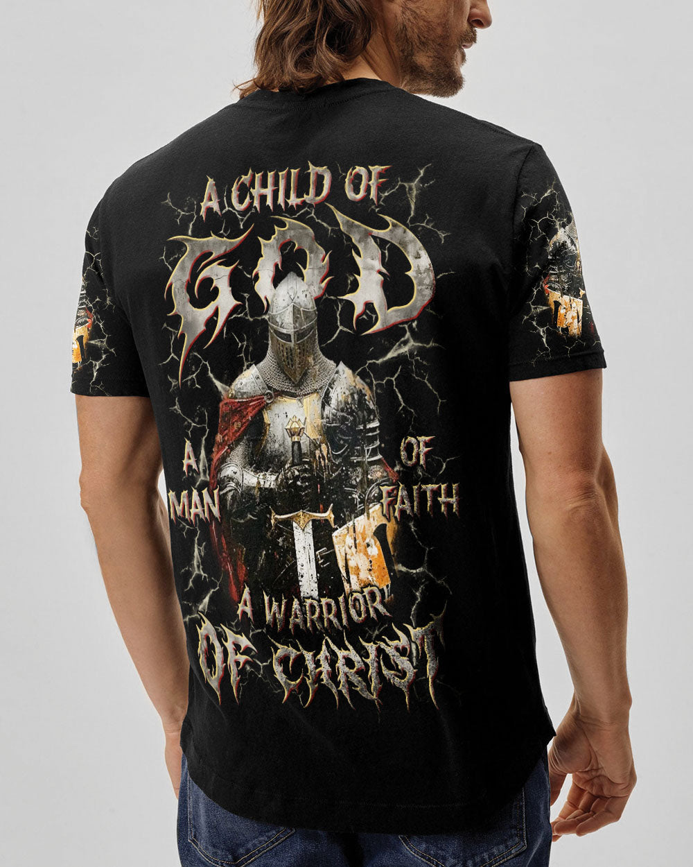 A Warrior Of Christ Men's All Over Print Shirt - Yhln1203253