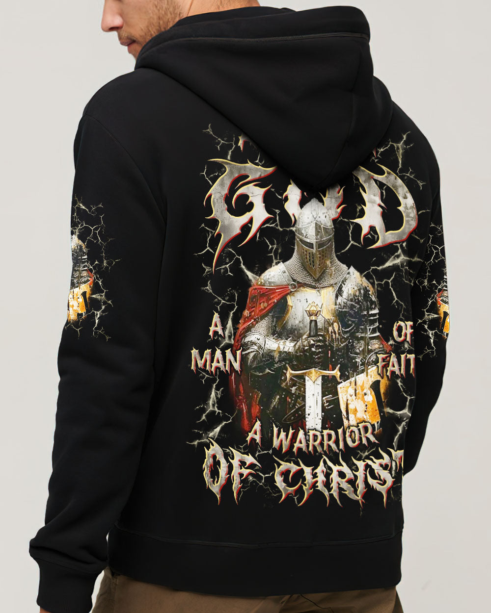 A Warrior Of Christ Men's All Over Print Shirt - Yhln1203253