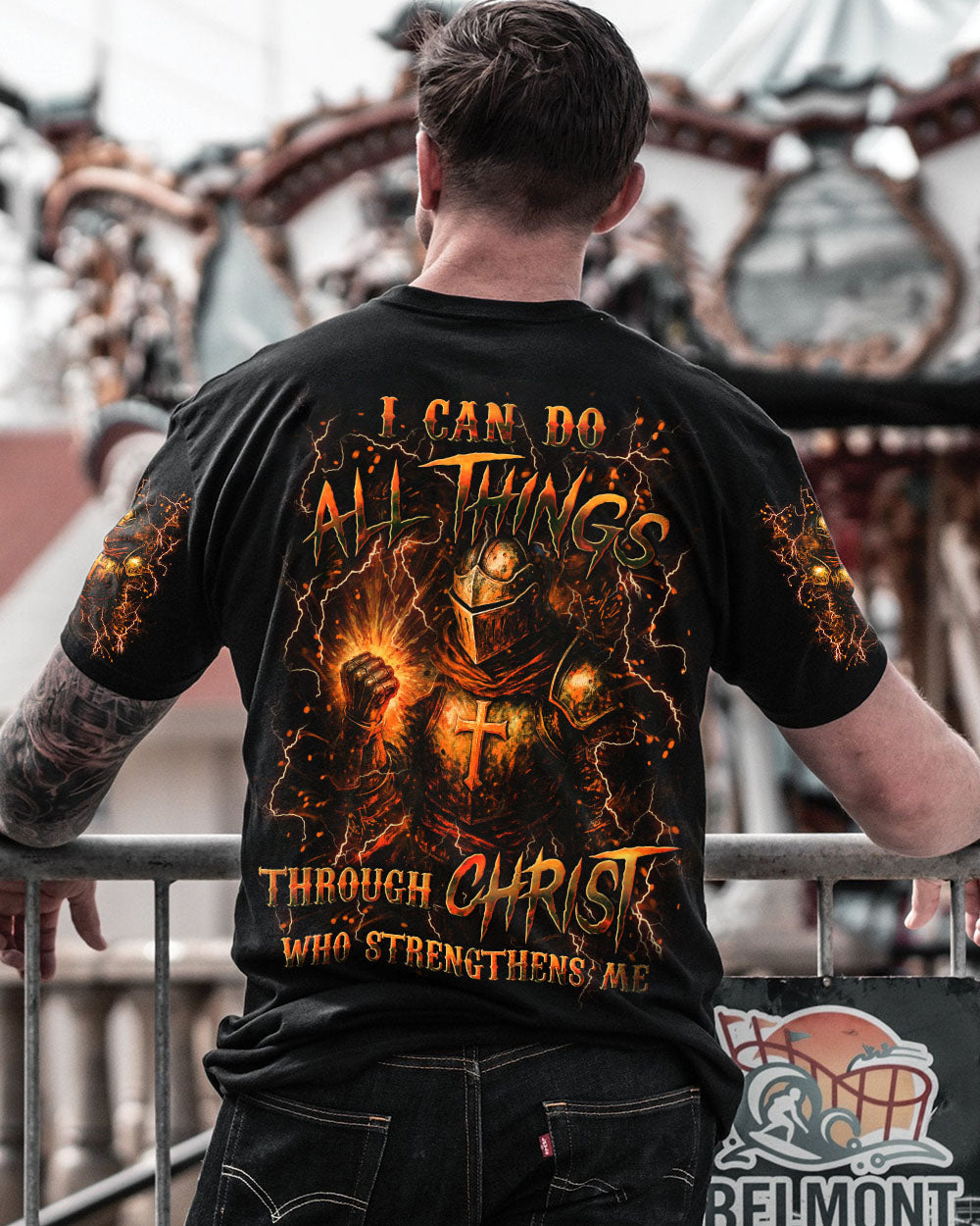 I Can Do All Things Men's All Over Print Shirt - Yhln1206253
