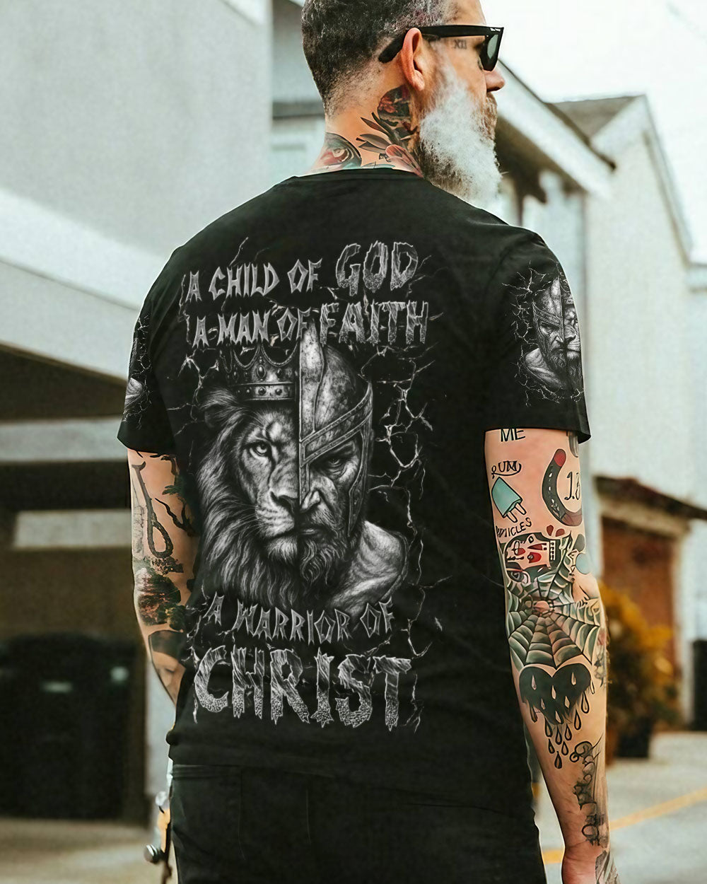 A Warrior Of Christ Men's All Over Print Shirt - Yhln1305254