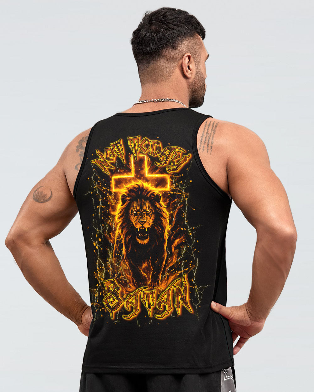 Not Today Satan Men's All Over Print Shirt - Yhln1306253
