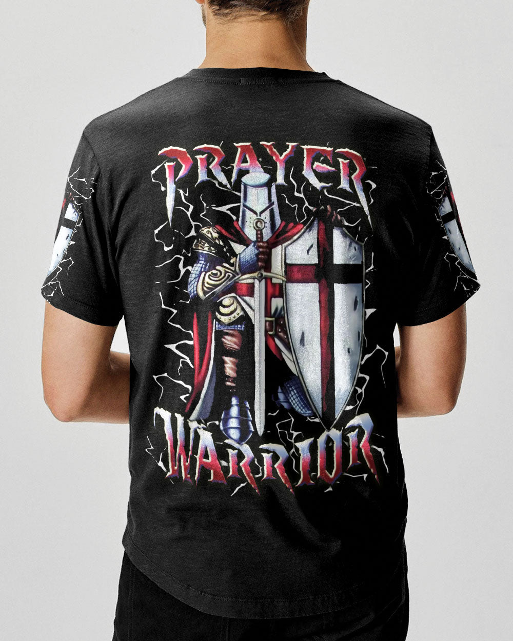 Prayer Warrior Men's All Over Print Shirt - Yhln1604253