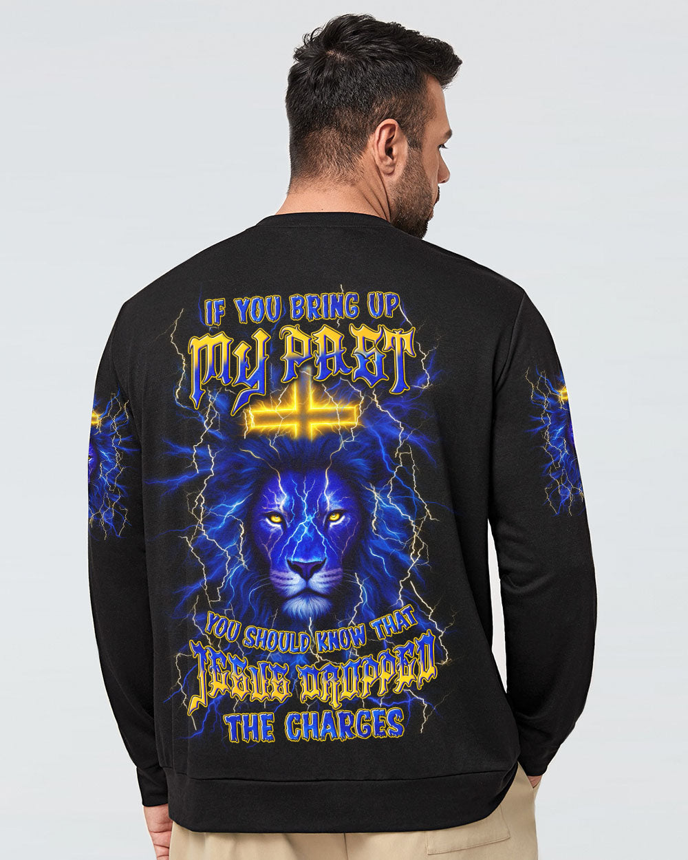Jesus Dropped The Charges Lion Men's All Over Print Shirt - Yhln1606252