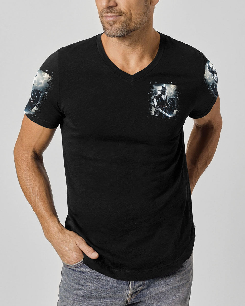 A Warrior Of Christ Men's All Over Print Shirt - Yhln1803253
