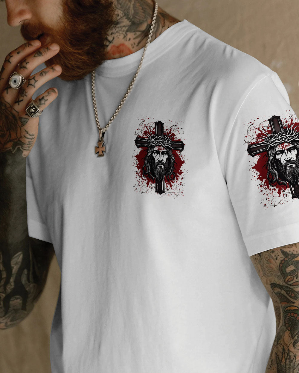 He Died For Me Men's All Over Print Shirt - Yhln2103254
