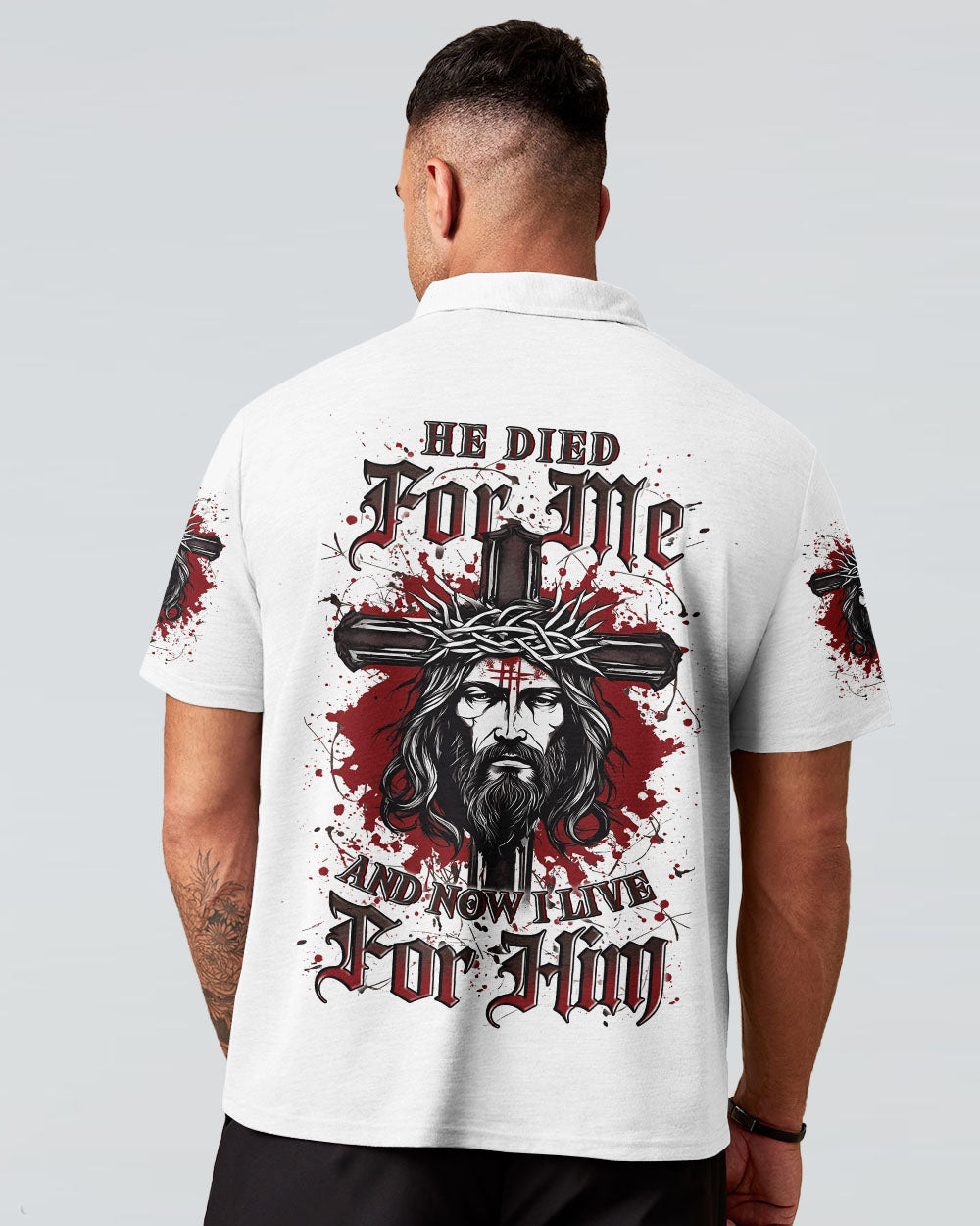 He Died For Me Men's All Over Print Shirt - Yhln2103254
