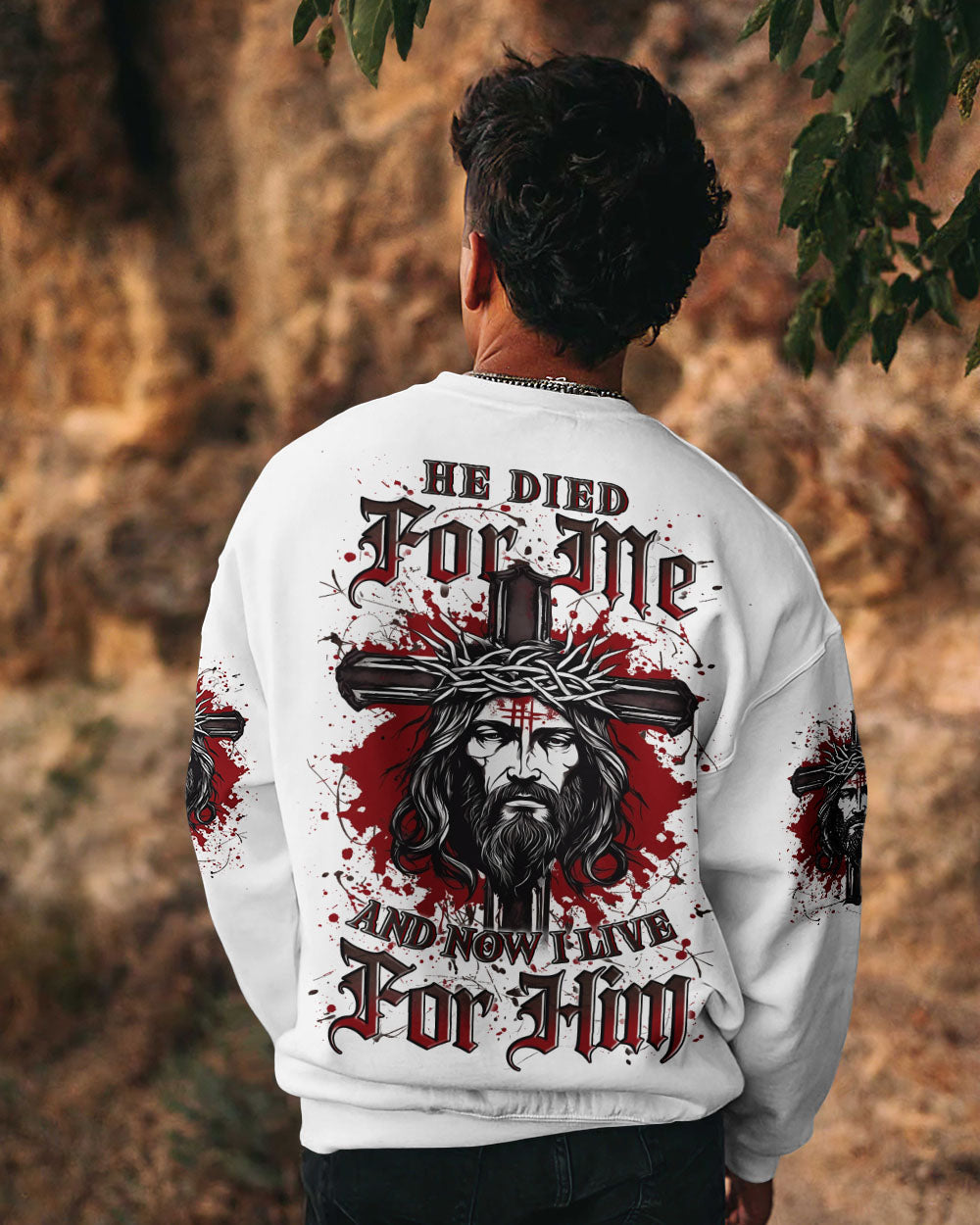He Died For Me Men's All Over Print Shirt - Yhln2103254
