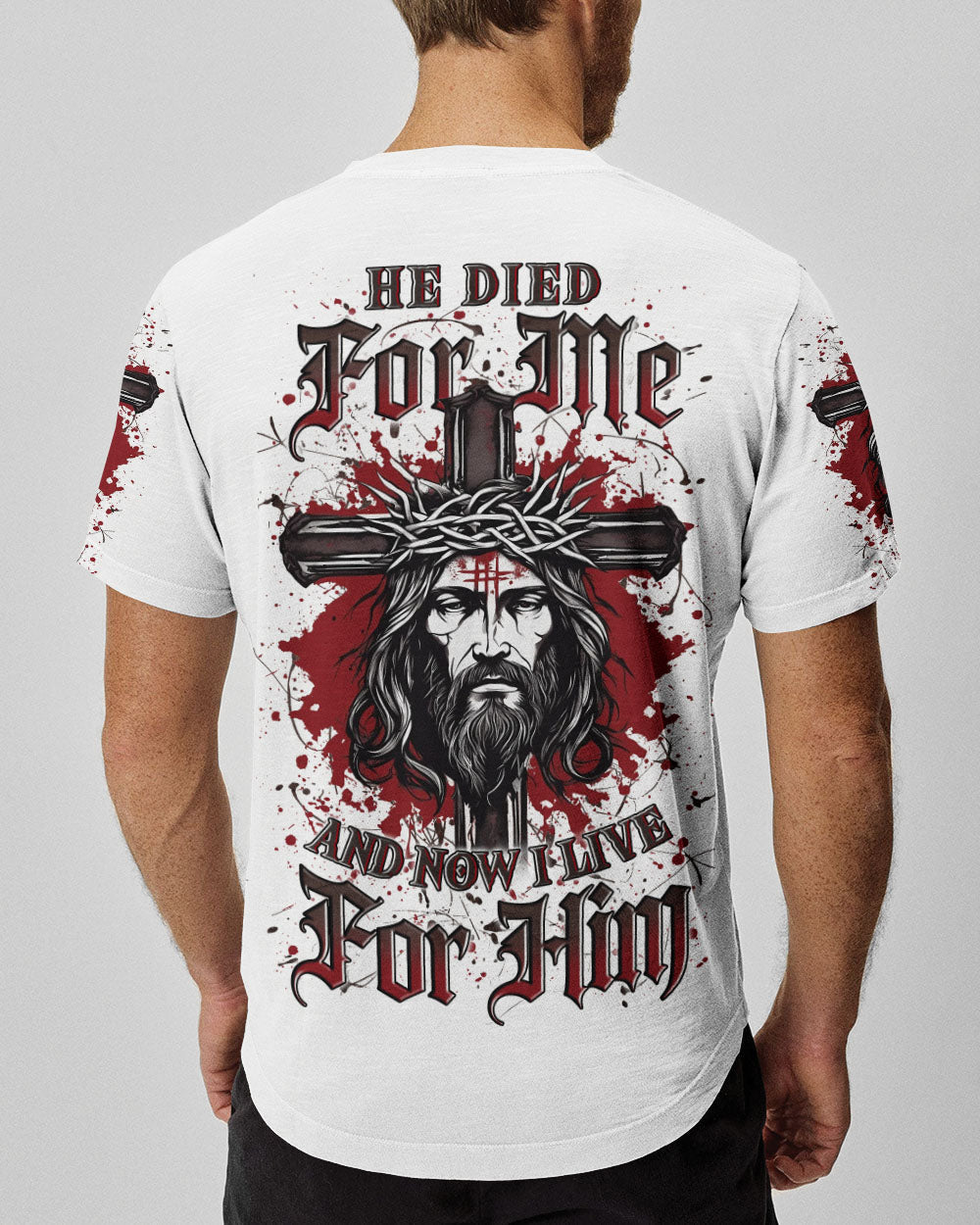 He Died For Me Men's All Over Print Shirt - Yhln2103254