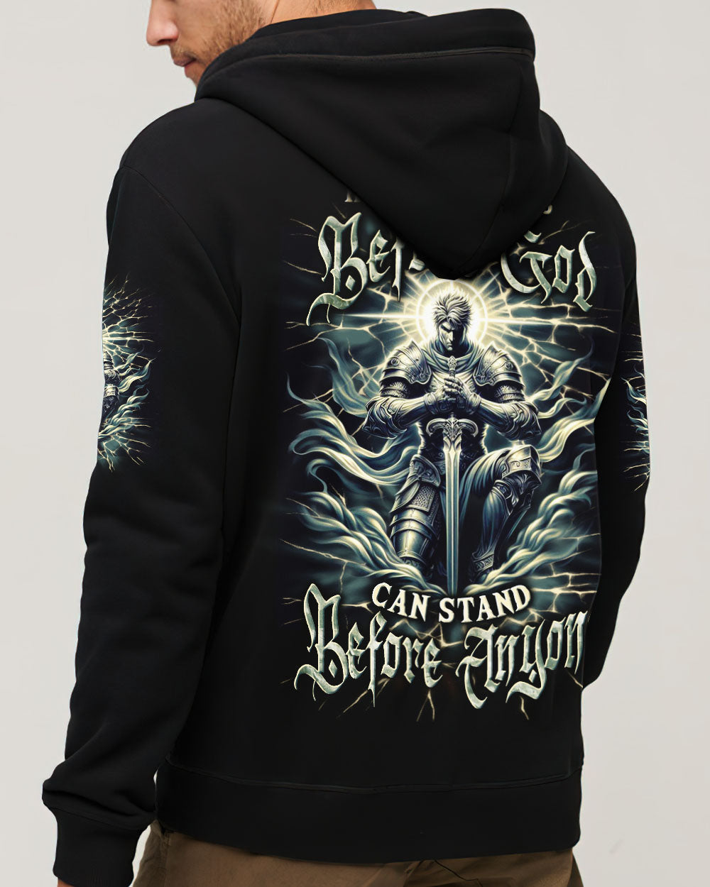 He Who Kneels Before God Warrior Men's All Over Print Shirt - Yhln2403253