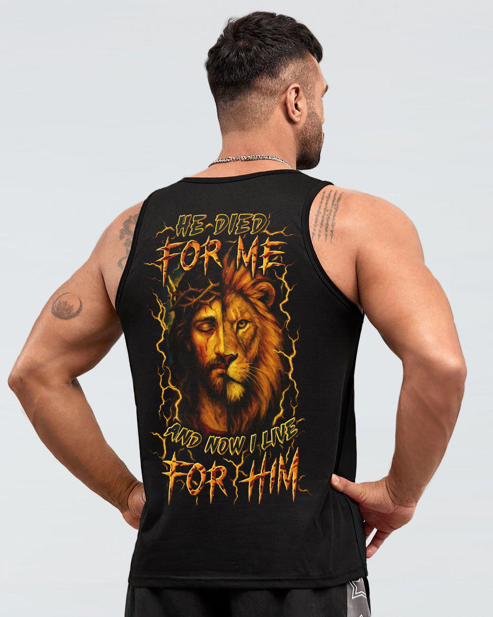 He Died For Me Men's All Over Print Shirt - Yhln2504252