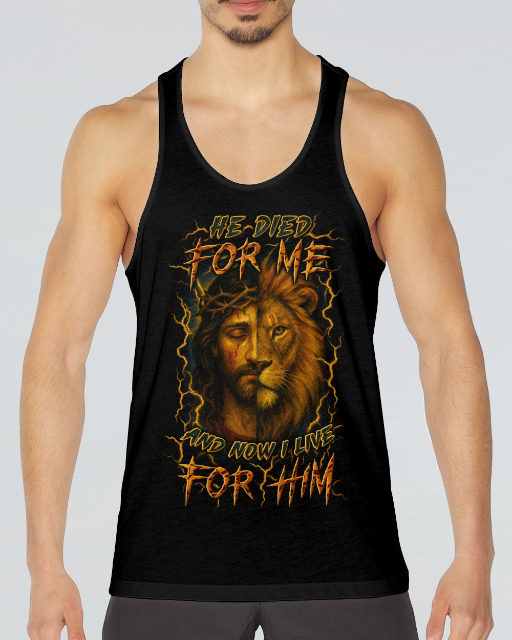 He Died For Me Men's All Over Print Shirt - Yhln2504252