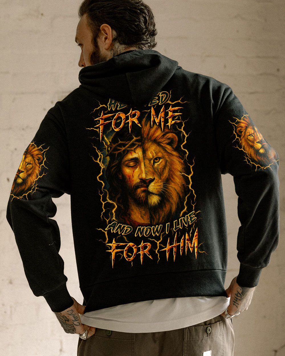 He Died For Me Men's All Over Print Shirt - Yhln2504252