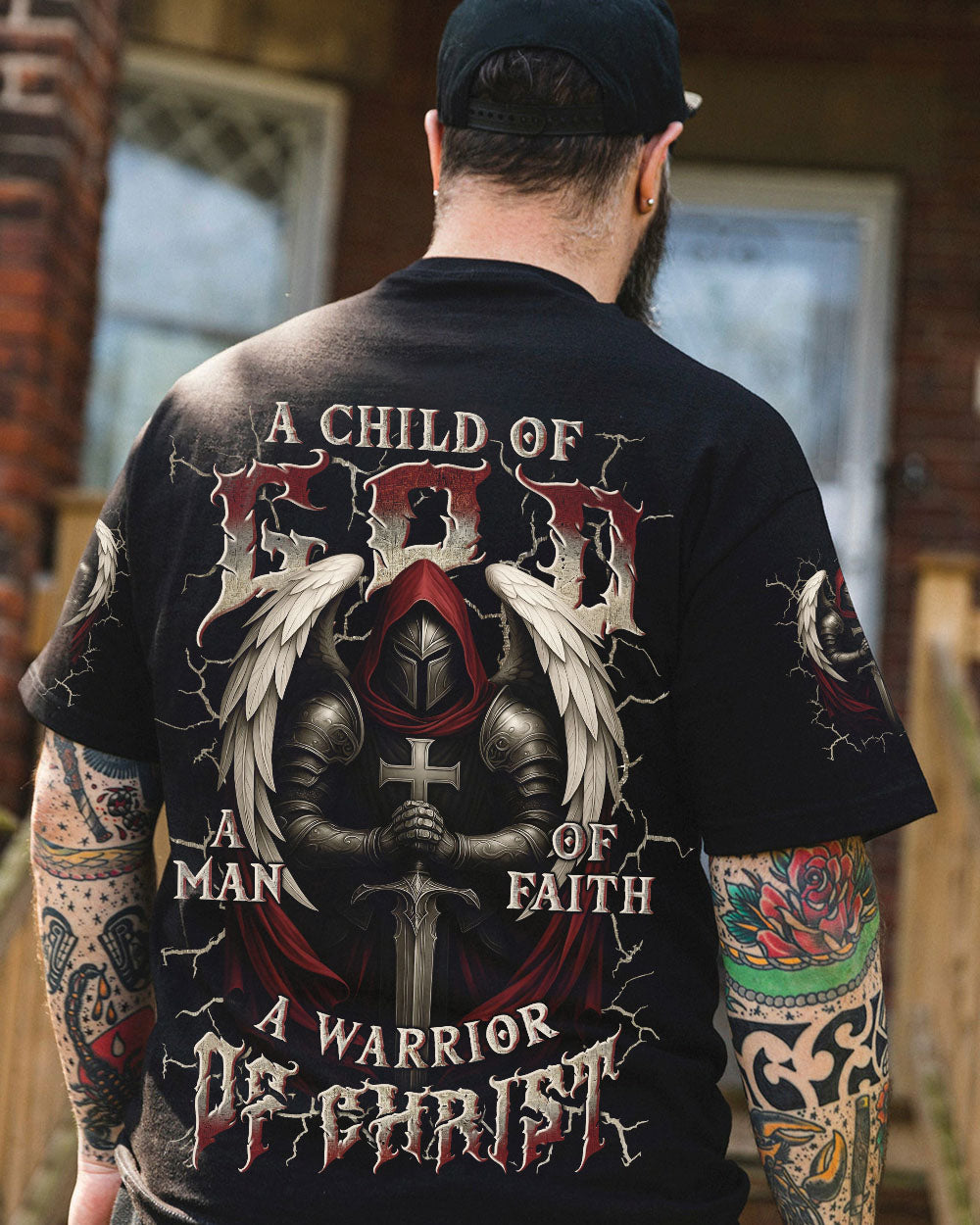 A Warrior Of Christ Men's All Over Print Shirt - Yhln2905254
