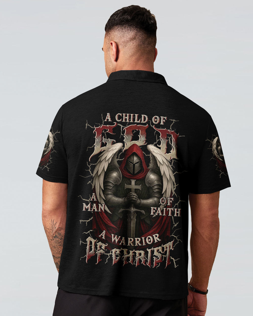 A Warrior Of Christ Men's All Over Print Shirt - Yhln2905254