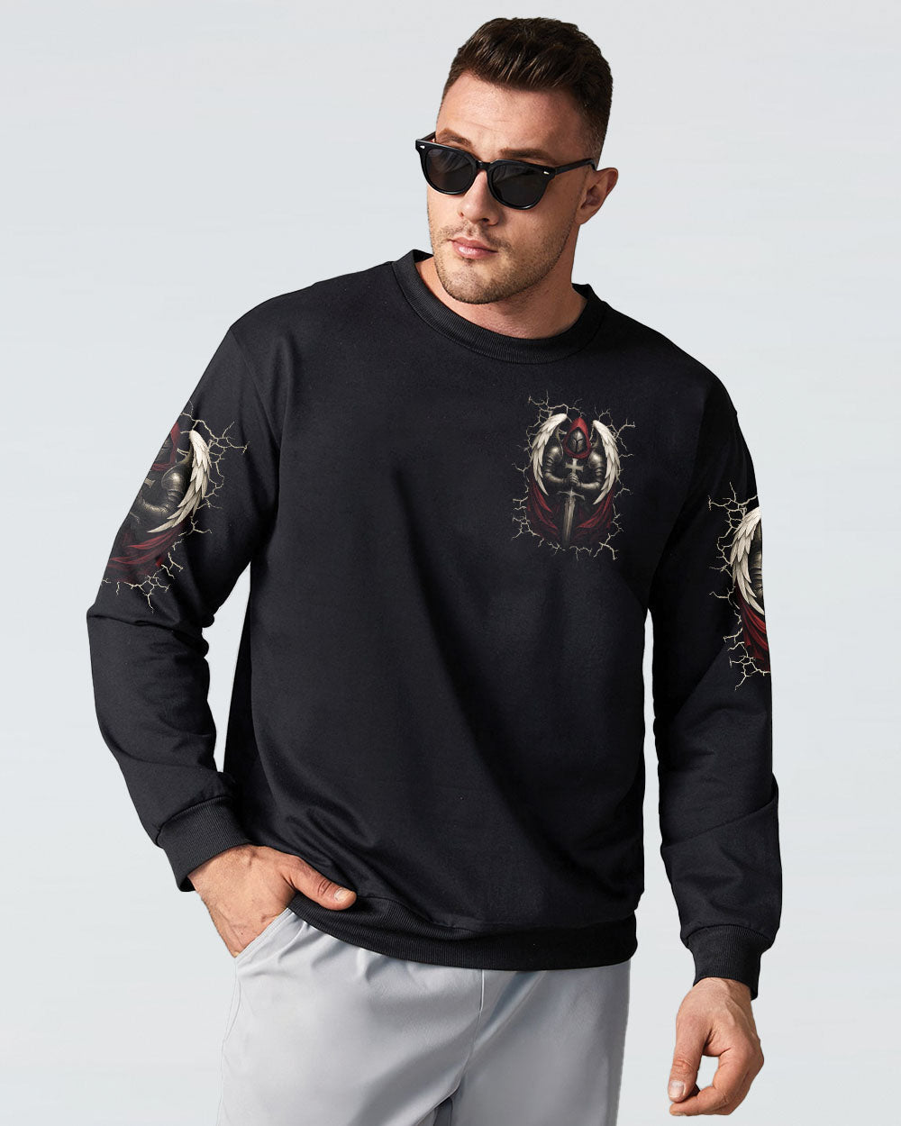 A Warrior Of Christ Men's All Over Print Shirt - Yhln2905254