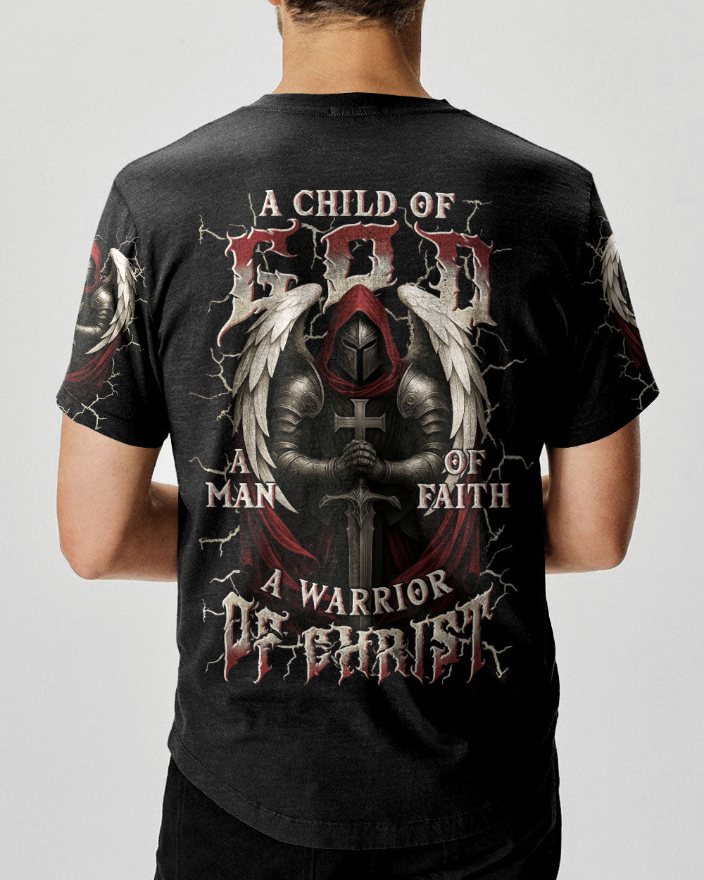 A Warrior Of Christ Men's All Over Print Shirt - Yhln2905254