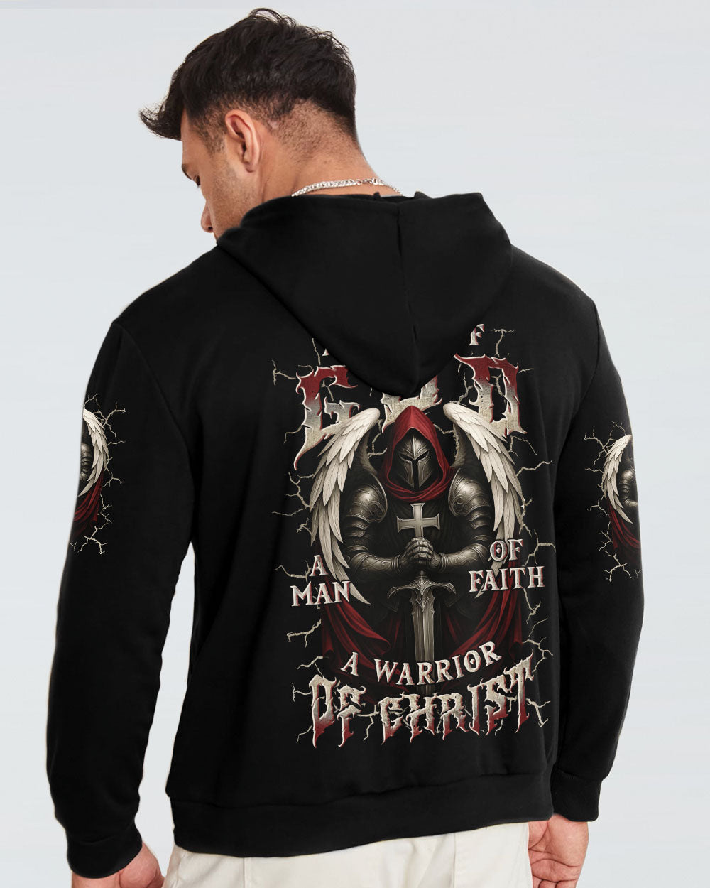 A Warrior Of Christ Men's All Over Print Shirt - Yhln2905254