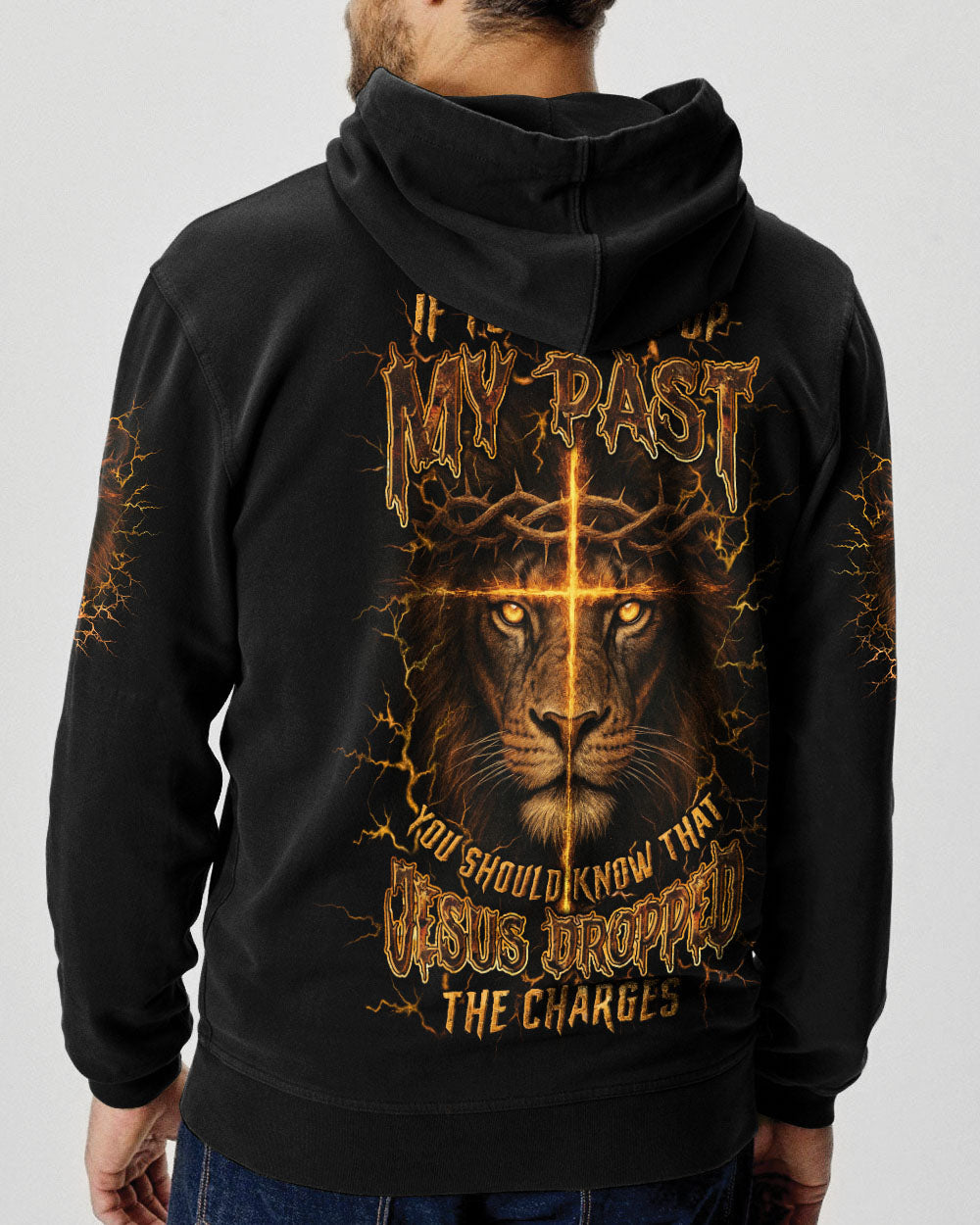 Jesus Dropped The Charges Lion Men's All Over Print Shirt - Yhln3005253