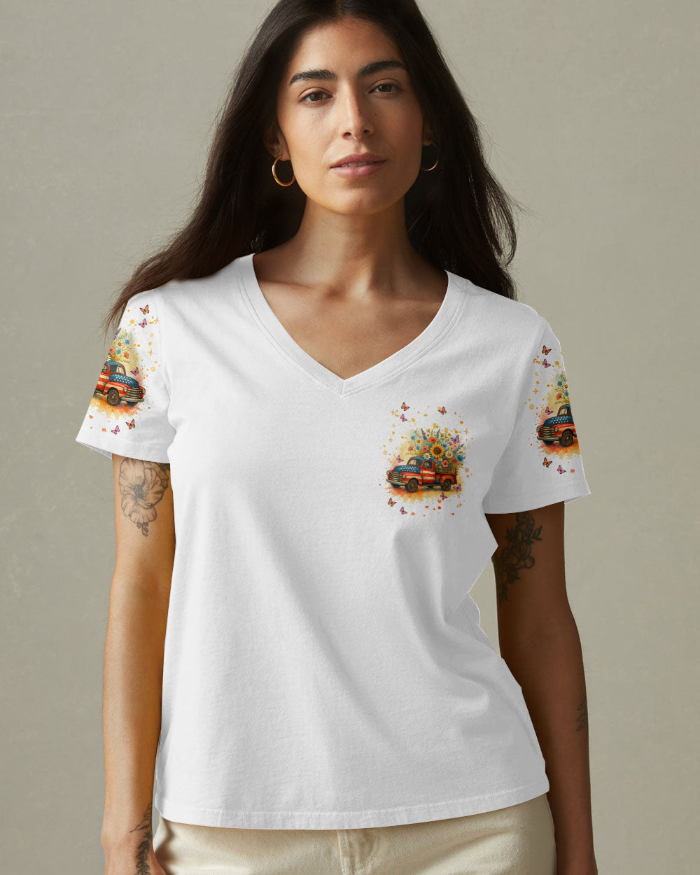Jesus Take The Wheel Women's All Over Print Shirt - Tlnt0905252