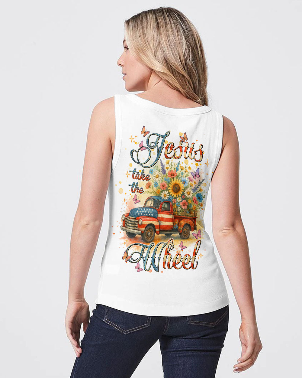 Jesus Take The Wheel Women's All Over Print Shirt - Tlnt0905252