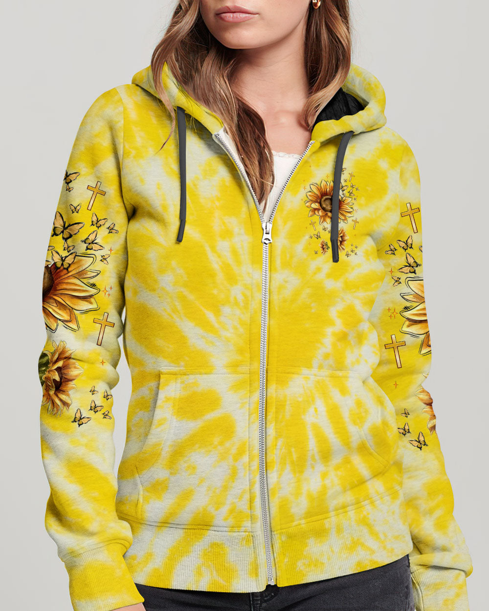 Walk By Faith Sunflower Women's All Over Print Shirt - Tlnt0906252