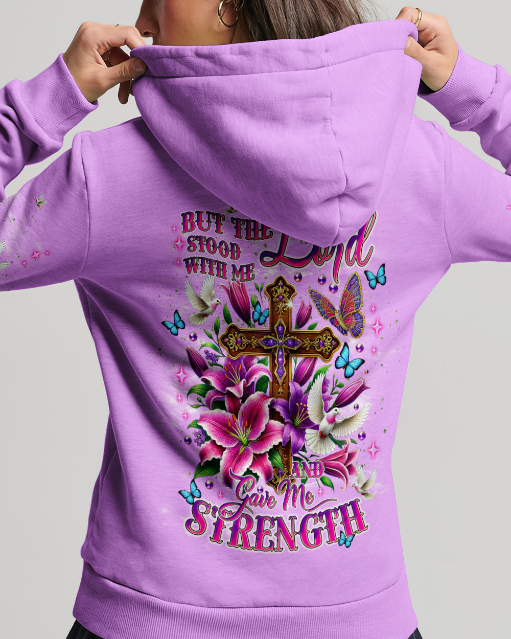 Lord Stood With Me Women's All Over Print Shirt - Tlnt1705251