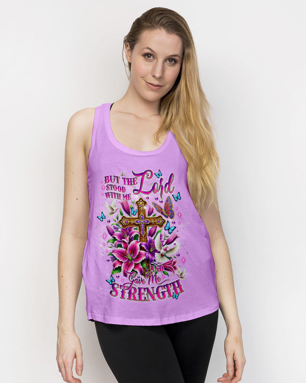 Lord Stood With Me Women's All Over Print Shirt - Tlnt1705251