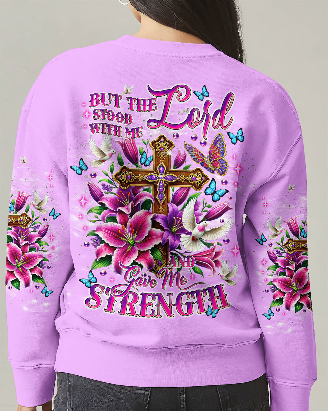 Lord Stood With Me Women's All Over Print Shirt - Tlnt1705251
