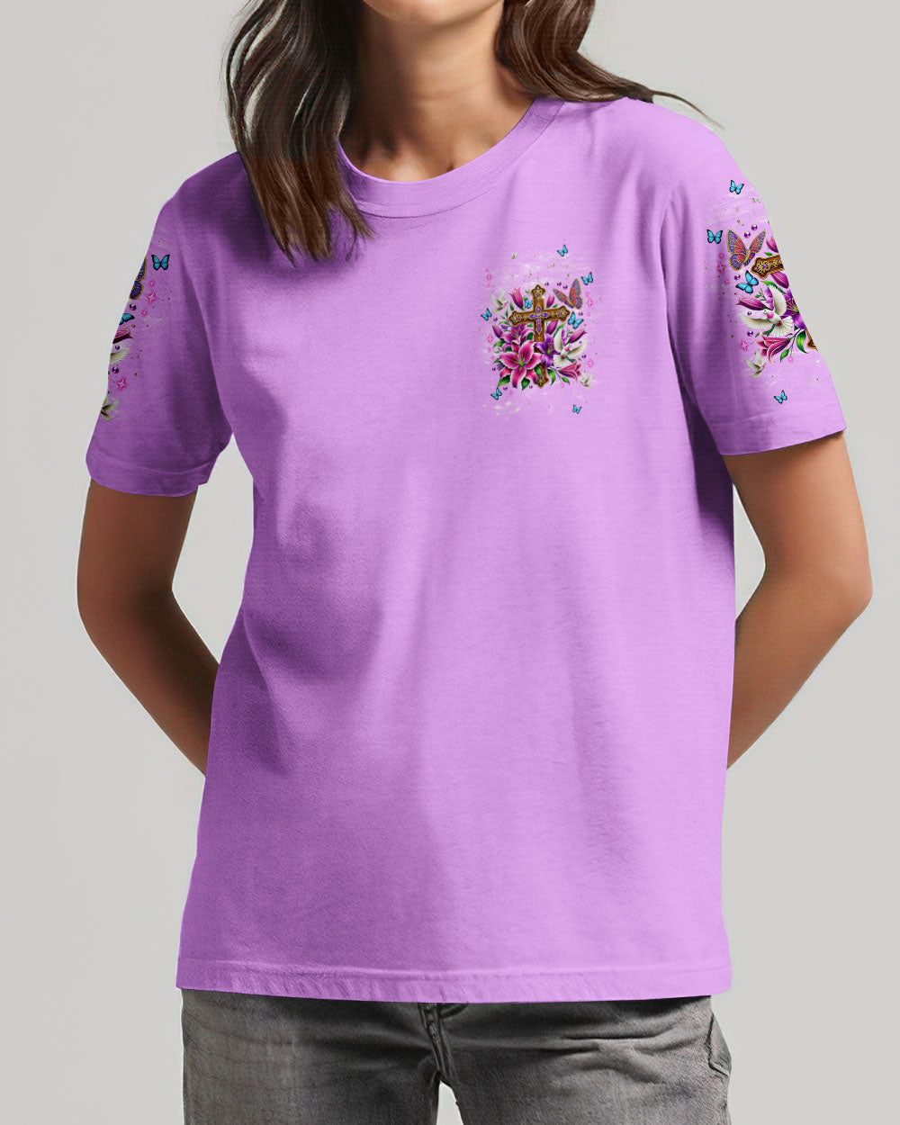 Lord Stood With Me Women's All Over Print Shirt - Tlnt1705251