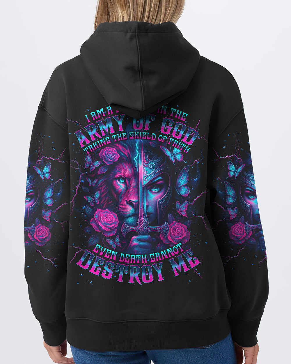 I Am A Warrior In The Army Of God Women's All Over Print Shirt - Tlnt1806252