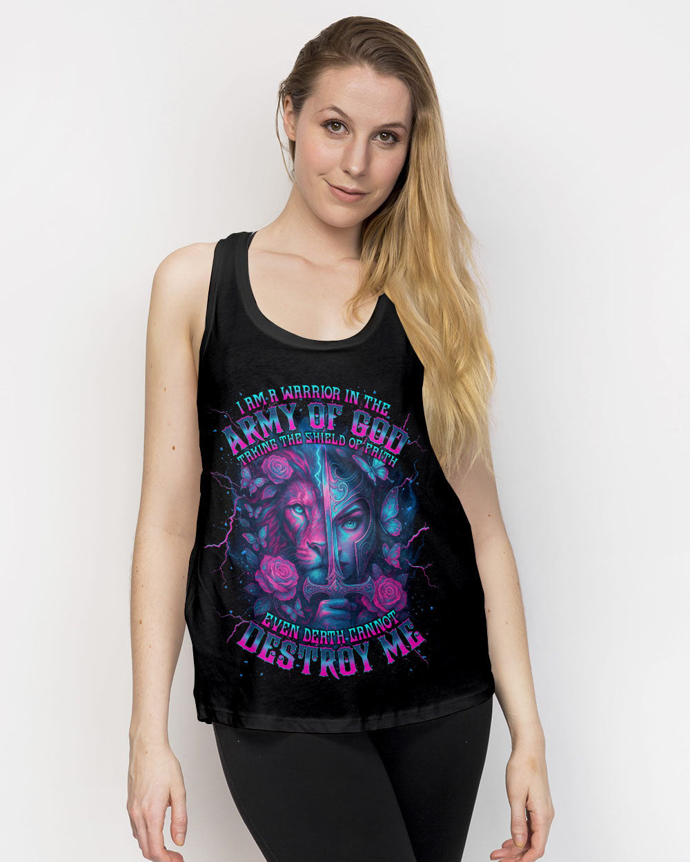 I Am A Warrior In The Army Of God Women's All Over Print Shirt - Tlnt1806252