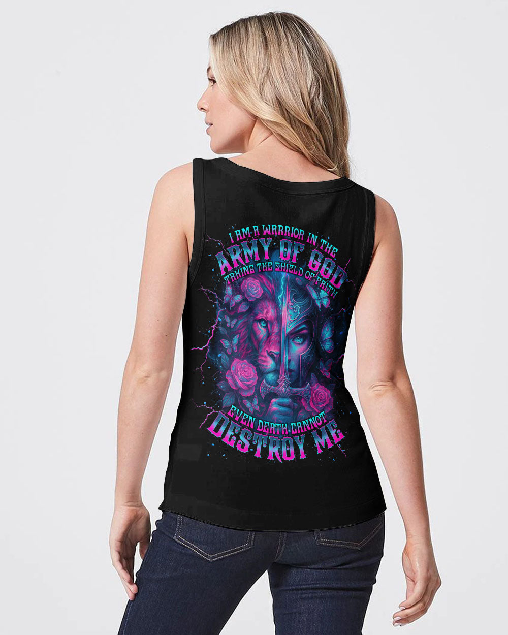 I Am A Warrior In The Army Of God Women's All Over Print Shirt - Tlnt1806252