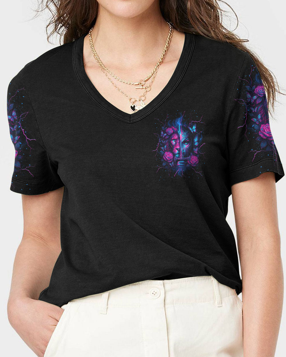 I Am A Warrior In The Army Of God Women's All Over Print Shirt - Tlnt1806252