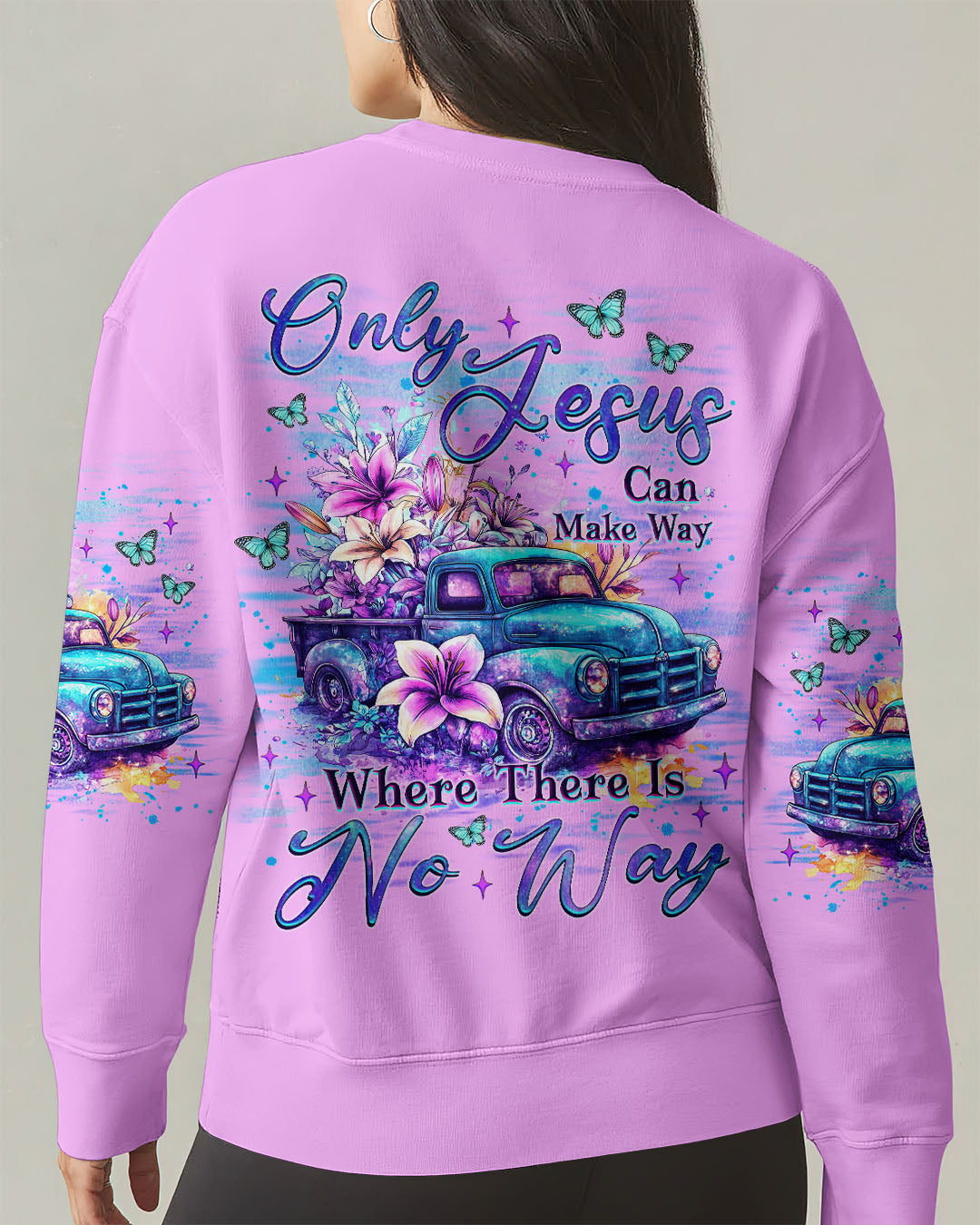 Only Jesus Can Make Way Women's All Over Print Shirt - Tlnt1905253