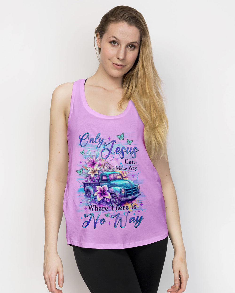 Only Jesus Can Make Way Women's All Over Print Shirt - Tlnt1905253
