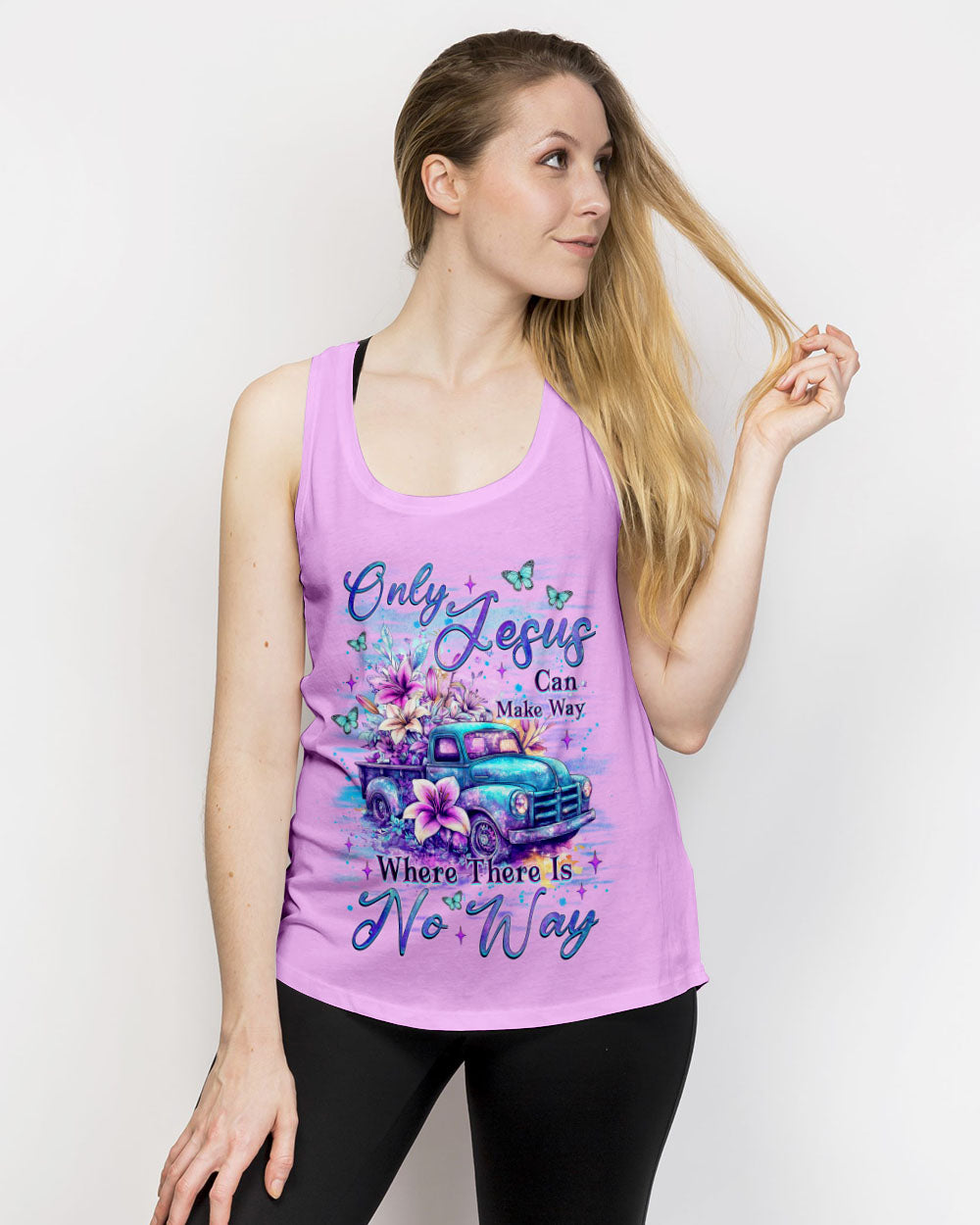 Only Jesus Can Make Way Women's All Over Print Shirt - Tlnt1905253