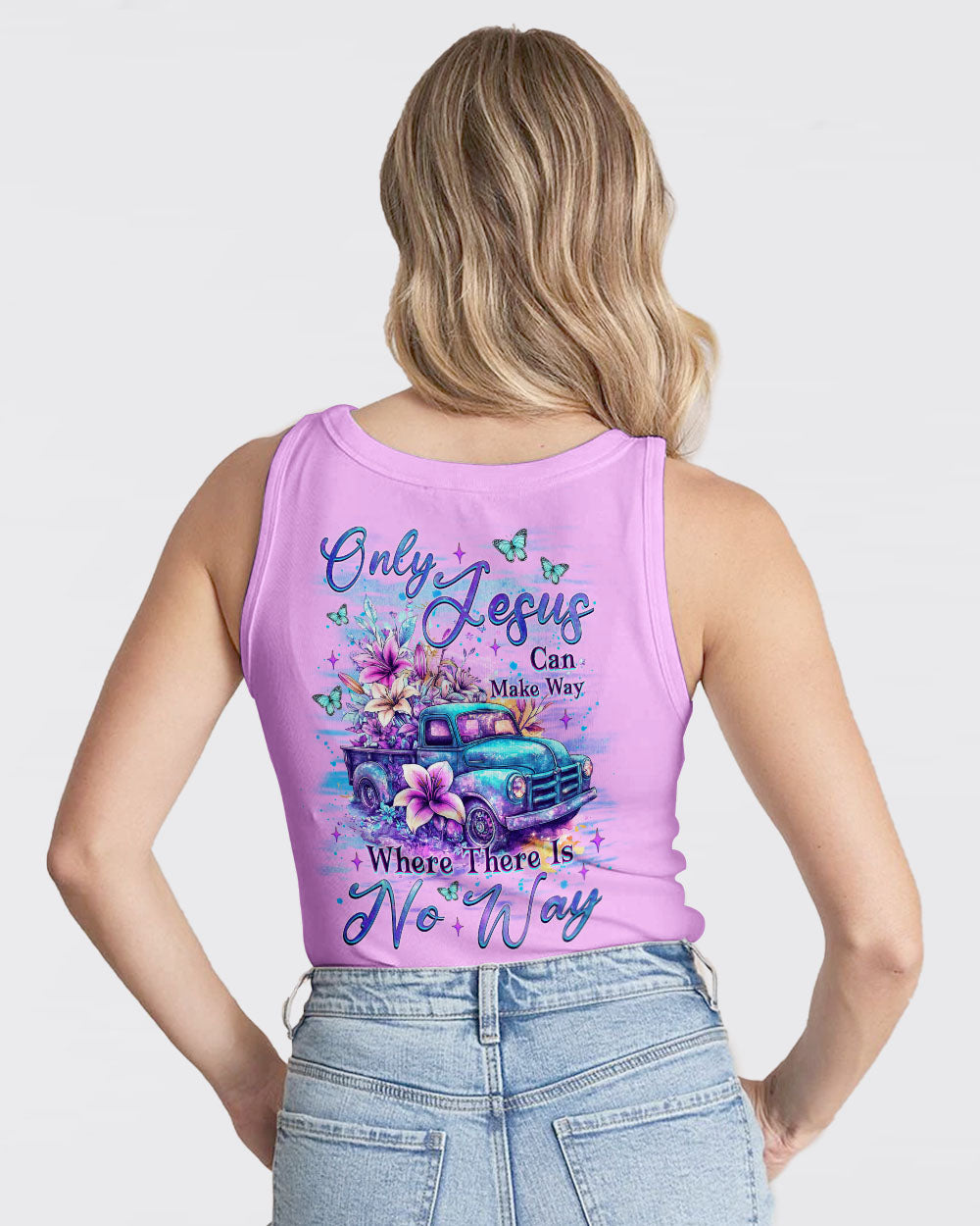 Only Jesus Can Make Way Women's All Over Print Shirt - Tlnt1905253