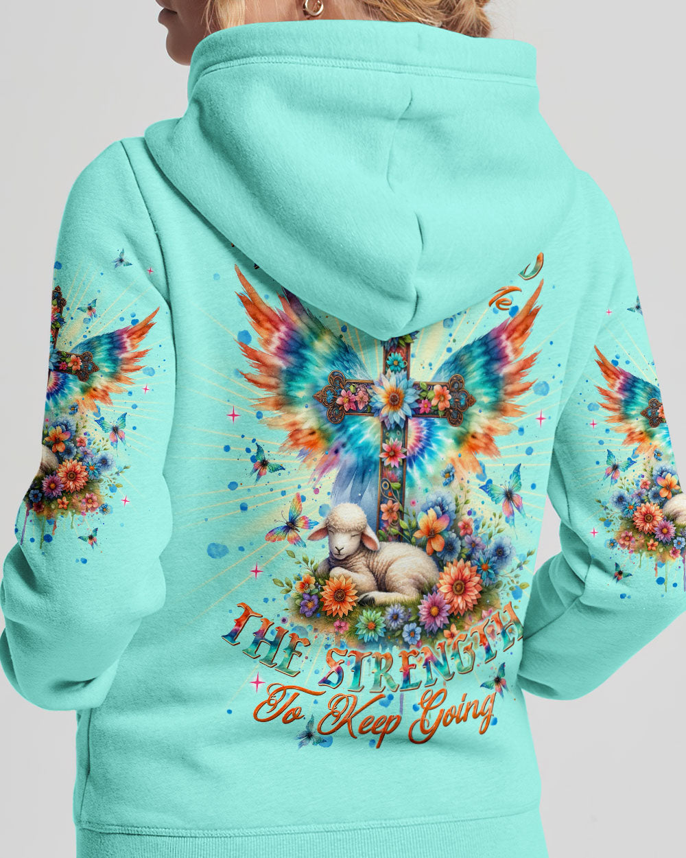 Thank You God Jesus Lamb Women's All Over Print Shirt - Tlnt2005252