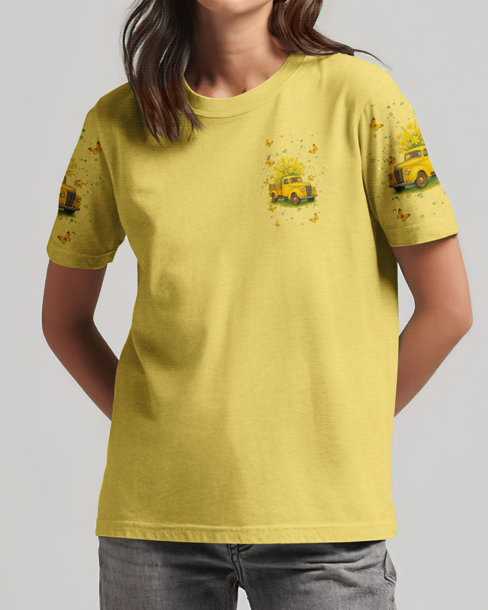 Jesus Take The Wheel Women's All Over Print Shirt - Tlnt2104254