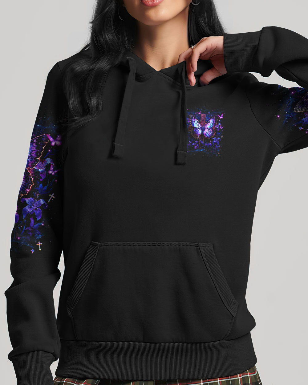 When Butterflies Appear Angels Are Near Women's All Over Print Shirt - Tlnz0906253