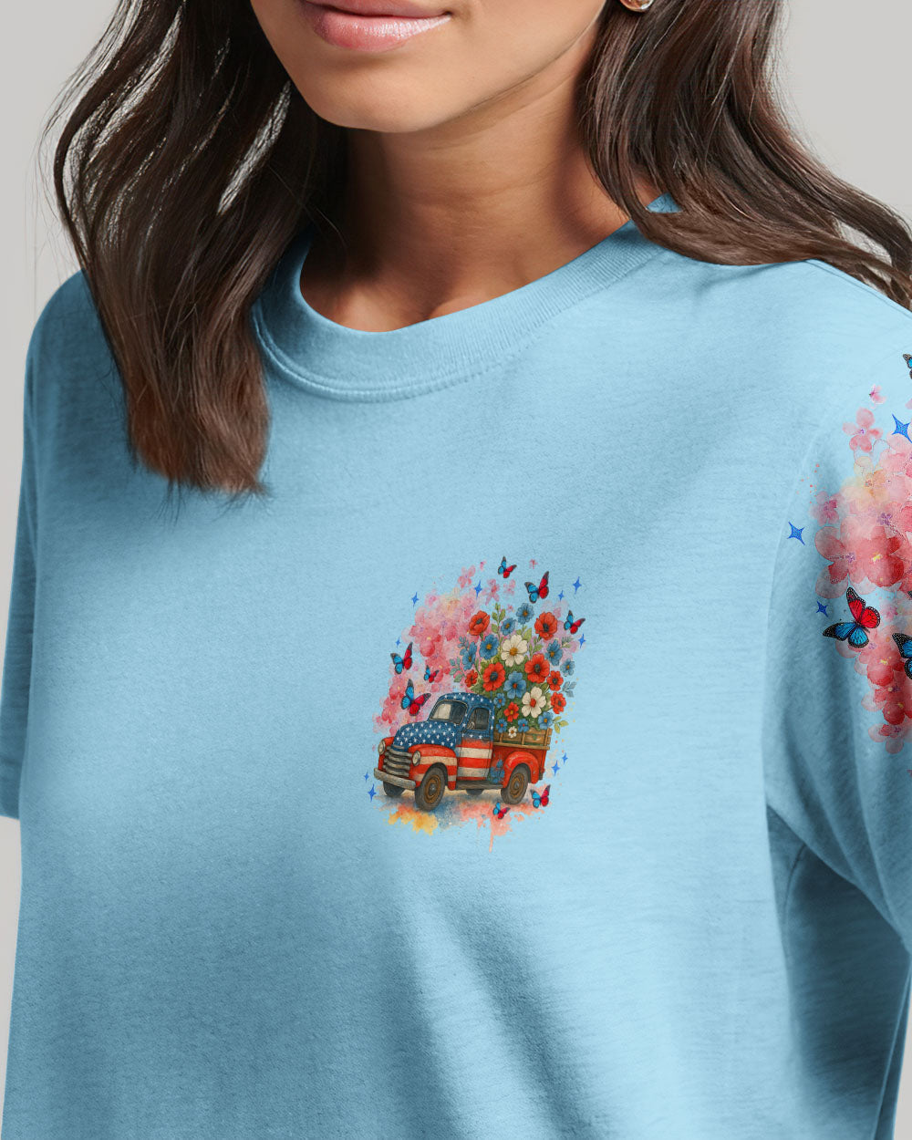 Jesus Take The Wheel Women's All Over Print Shirt - Tlnz1205252
