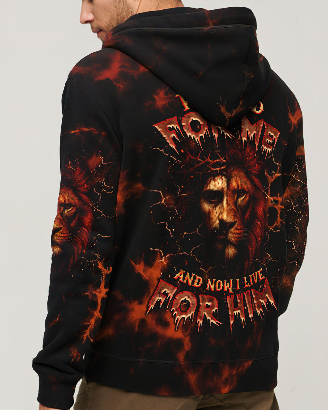 He Died For Me Men's All Over Print Shirt - Tlnz1605254
