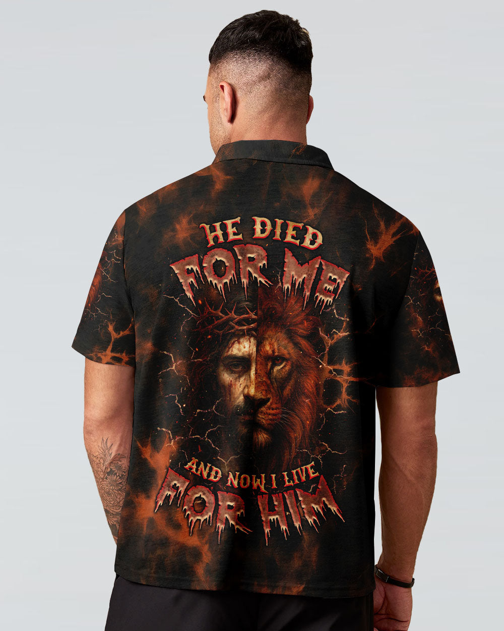 He Died For Me Men's All Over Print Shirt - Tlnz1605254