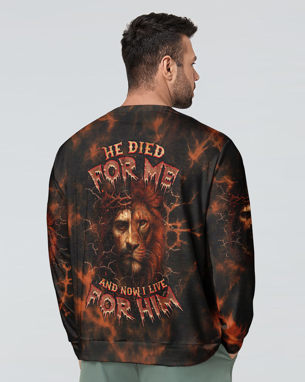 He Died For Me Men's All Over Print Shirt - Tlnz1605254