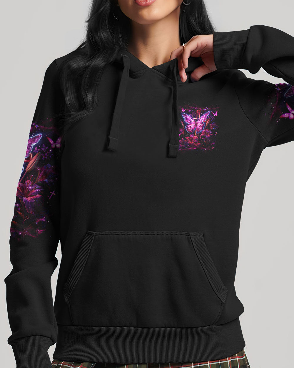 When Butterflies Appear Angels Are Near Women's All Over Print Shirt - Tlnz1806252