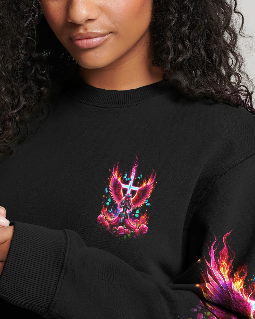 Thank You God Jesus Warrior Women's All Over Print Shirt - Tltr1705253